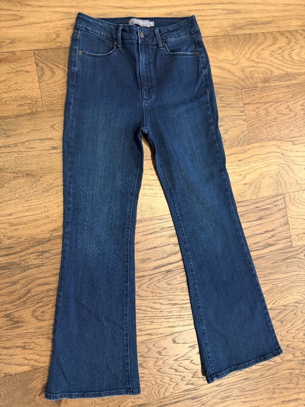 Just USA Dark Flared jeans size 6